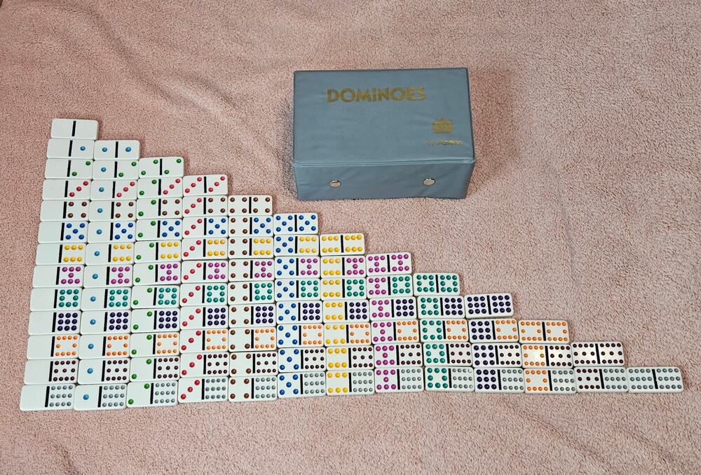Pavilion by Pavilion Double 12 Dominoes Set with Carrying Case